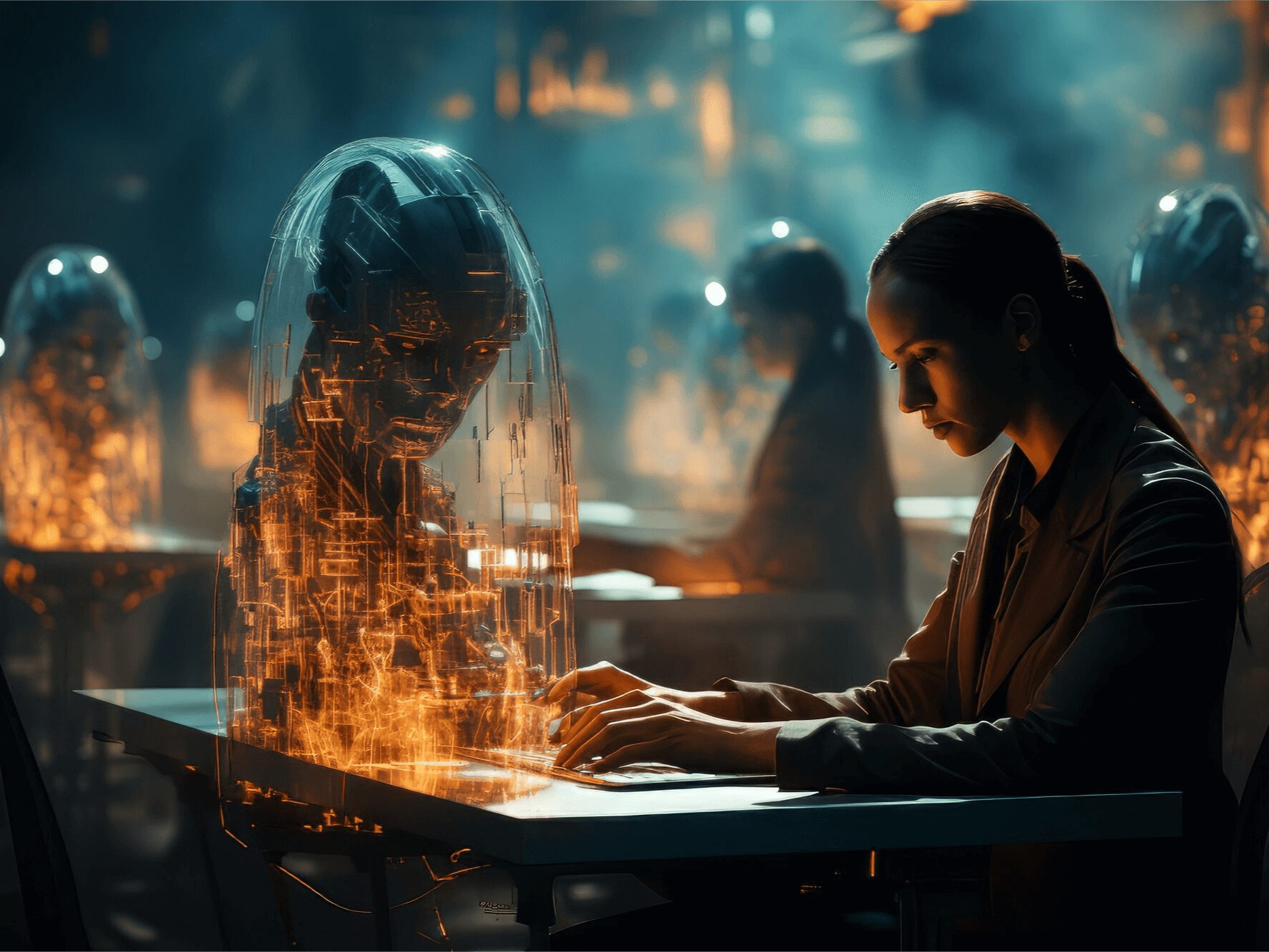 Training the AI with business knowledge